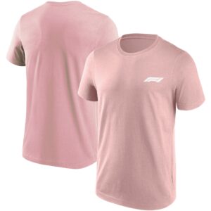 Formula 1 Pastel Mono Graphic T-Shirt - Pink