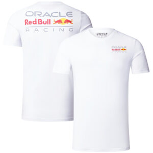Oracle Red Bull Racing Large Logo T-shirt - White - Unisex