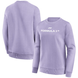 Formula 1 Wordmark Logo Graphic Crew Sweatshirt - Womens