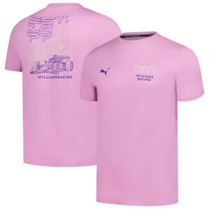 Williams Racing Special Edition Night Race T-Shirt - Light Purple