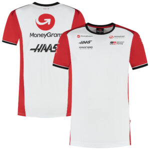 Haas F1 Moneygram 2025 Team T-Shirt - White
