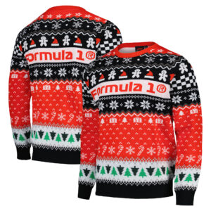 Formula 1 Fairisle Christmas Jumper